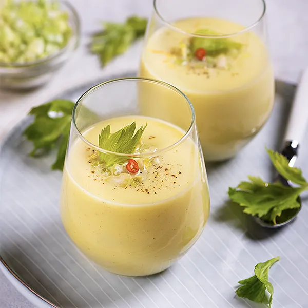 Citromos zellerkrémleves angol zellerből